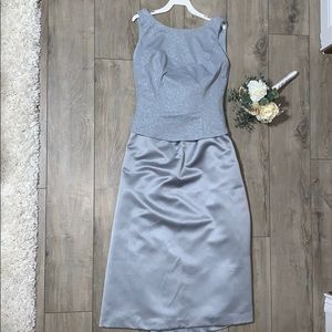 DONATED Impression 2 Piece Sparkly Gown / Dress (12)